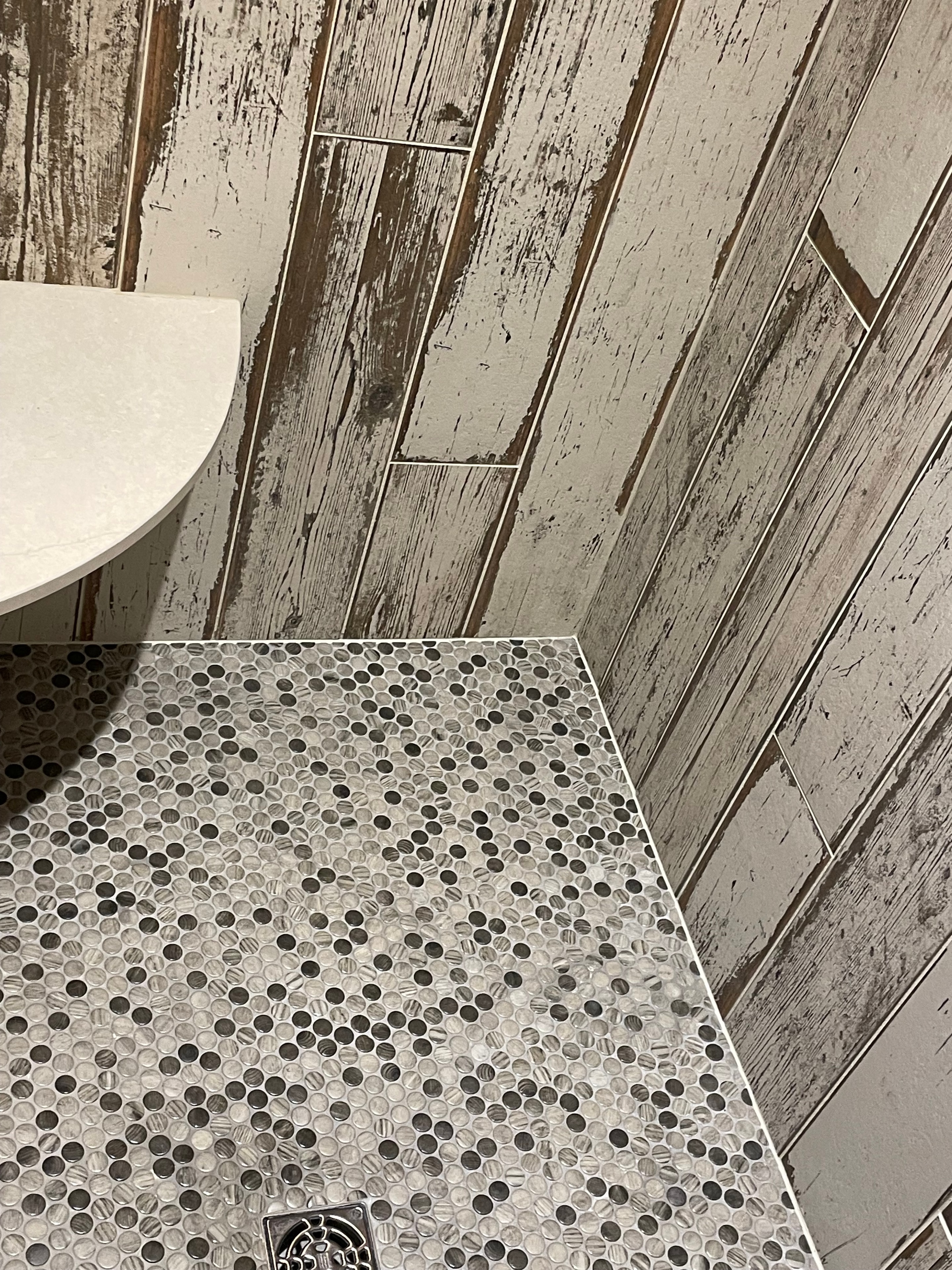 Bathroom remodel project 4