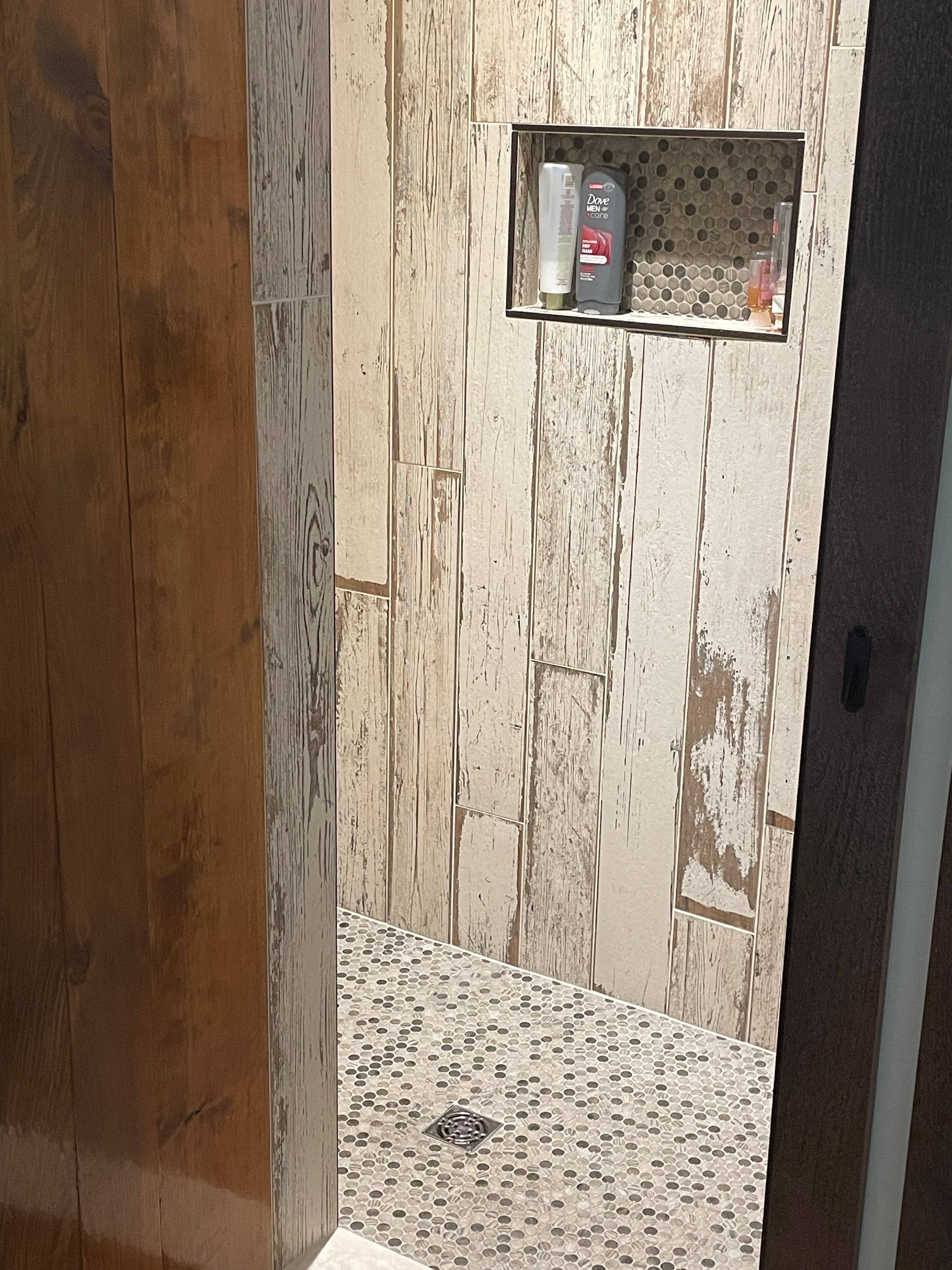 Bathroom remodel project 9